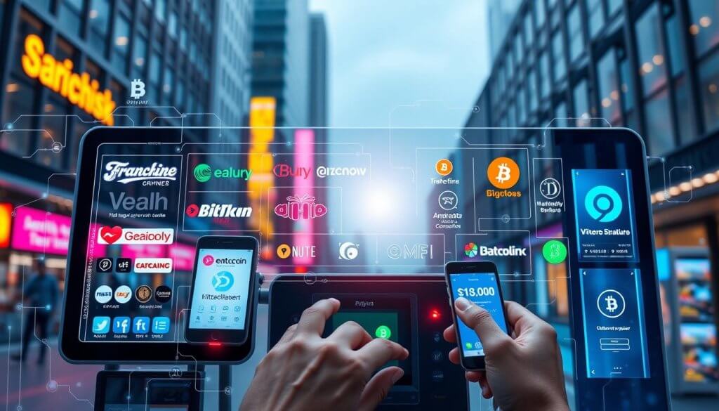 Digital payment systems for franchises