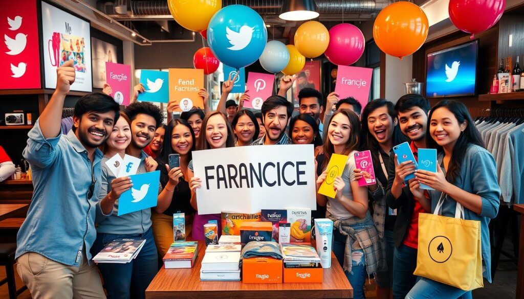 Franchise influencer marketing