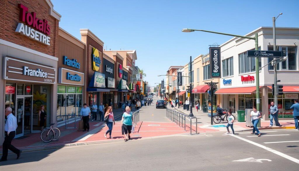 Franchise location accessibility