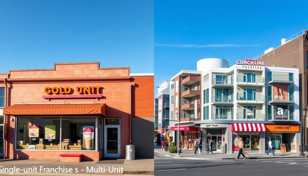 Franchise single-unit vs multi-unit