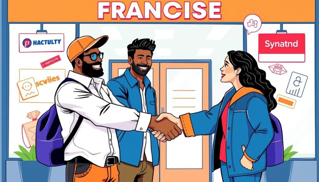 Franchise partnership benefits