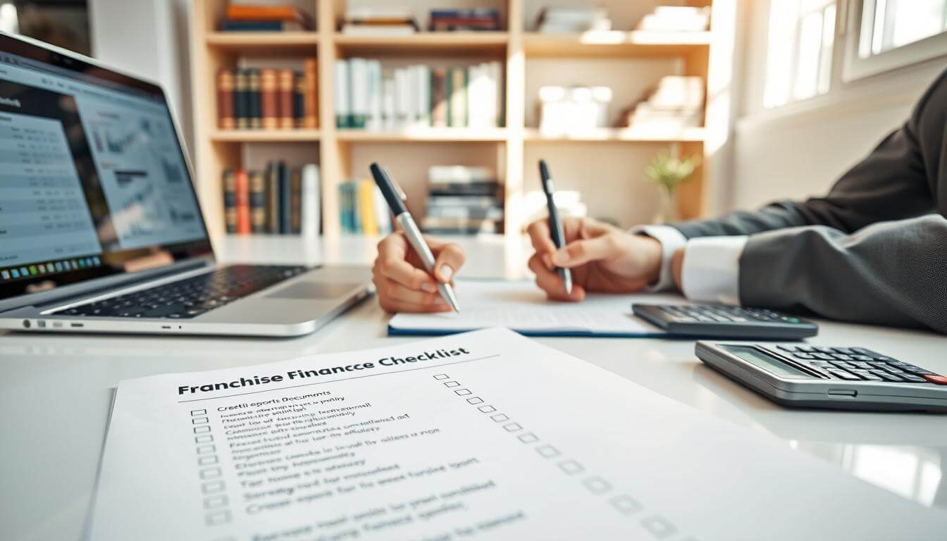 franchise financing checklist