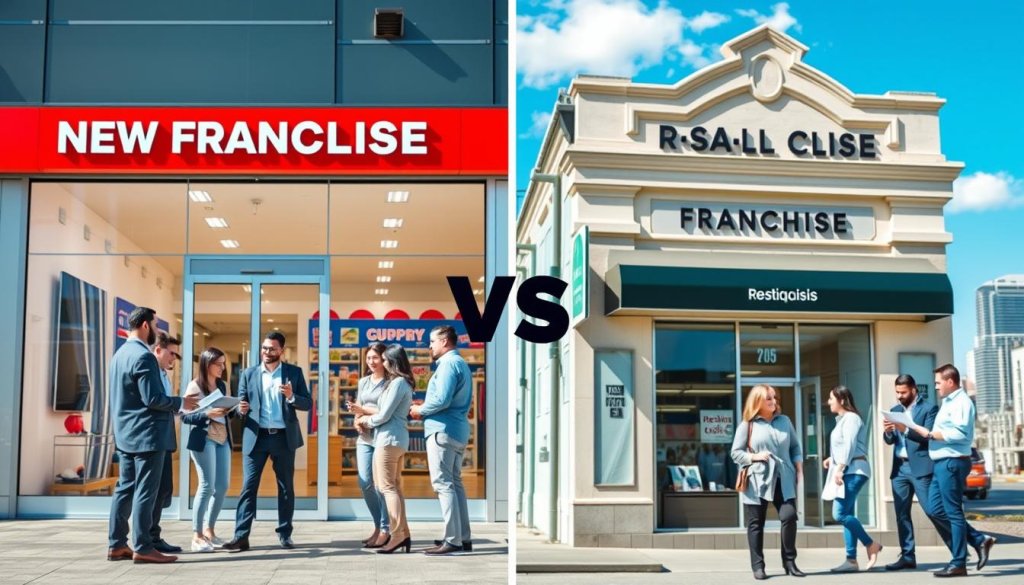 new franchise vs resale franchise